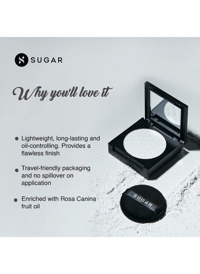 SUGAR Cosmetics Powder Play Translucent Compact For Matte Finish Skin Highlight Or Subtle Baking Oilcontrolling Smooth Application Long Lasting  - Image 5