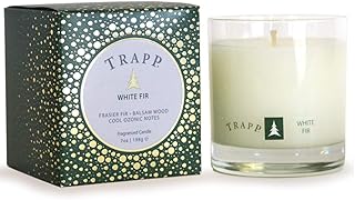 Trapp Seasonal Collection White Fir Poured Scented Candle, 7-Ounce - Image 1