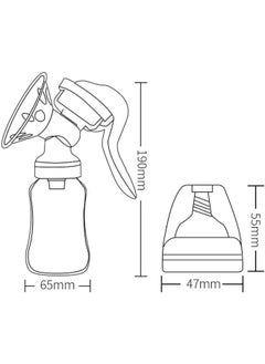 Generic Manual Breast Pump Light Weight 150ml  - Image 4