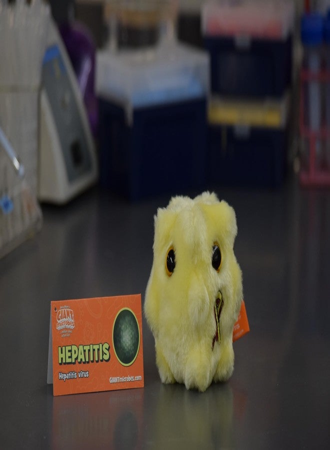 Giant Microbes GIANTmicrobes Hepatitis Plush, Hepatologist Gift, Hepatitis, Hepatology, Liver Plush, Infection Prevention Gift, Lab Tech Gifts, OBGYN Gifts for Doctors - Image 5
