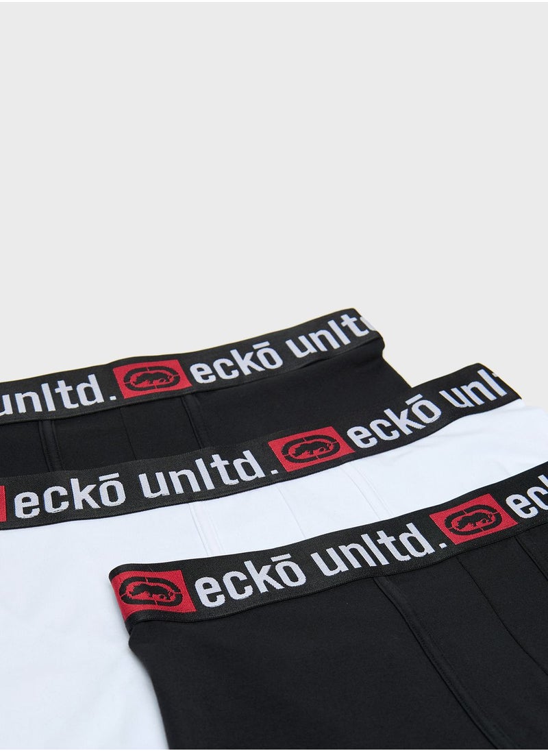 Ecko Unltd. - 3 Pack Logo Band Boxers - Image 1