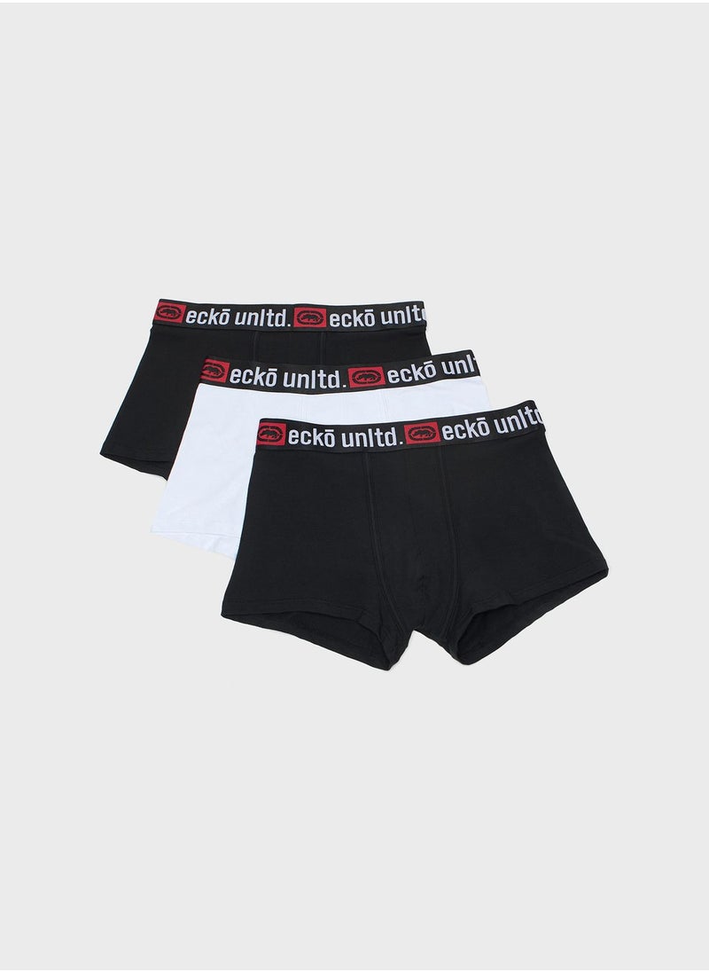 Ecko Unltd. - 3 Pack Logo Band Boxers - Image 1