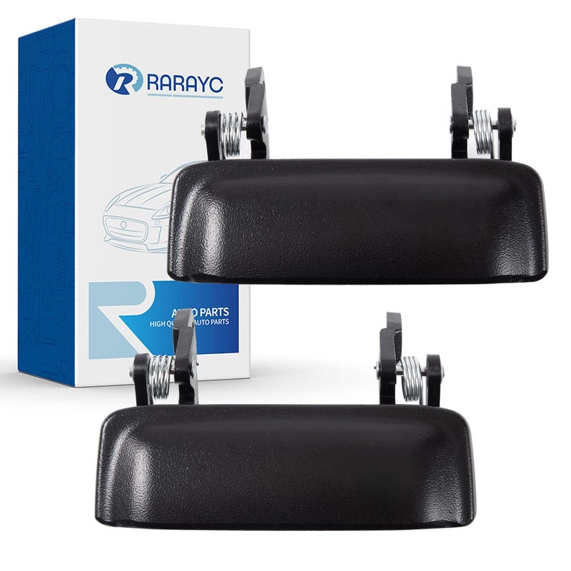 Exterior Door Handle (2PCS) Metal for 1998-2011 Ford Ranger, 2001-2010 Mazda B2300 B3000 B4000 Front Left Driver & Right Passenger Side Handle 2L5Z1022404BAA