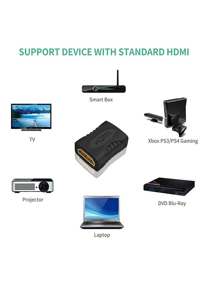 Taimi HDMI Female To Female Coupler Extender Adapter Black - Image 4