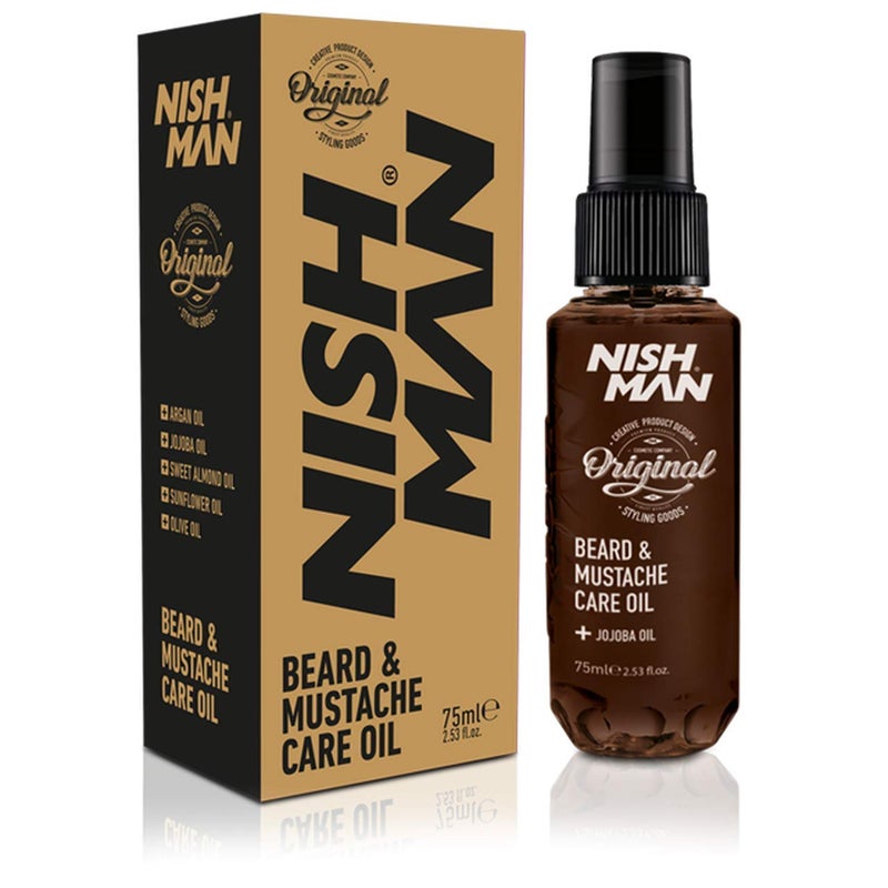 nishman Beard & Mustache Care Oil 75ml