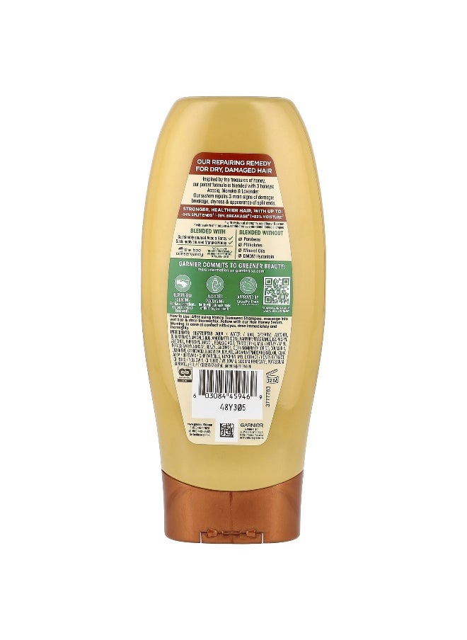 Garnier - Garnier, Whole Blends, Repairing Conditioner, Dry, Damaged Hair, Honey Treasures, 12.5 fl oz (370 ml) - Image 1
