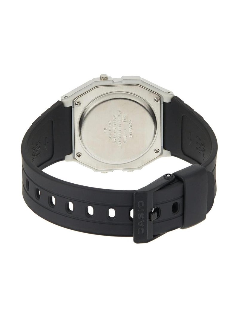 CASIO Men's Youth Series Water Resistant Digital Watch F-91WM-7ADF - 34 mm - Black - Image 3