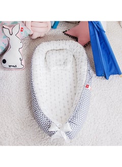 ORiTi Baby Lounger,Baby Nest for Sleeping,Ultra Soft Breathable,Portable Cotton Newborn Bassinet Mattress for Baby,Baby Bionic Bed For Bedroom, Gift for 0-12 Months Newborn(Deer)  - Image 1
