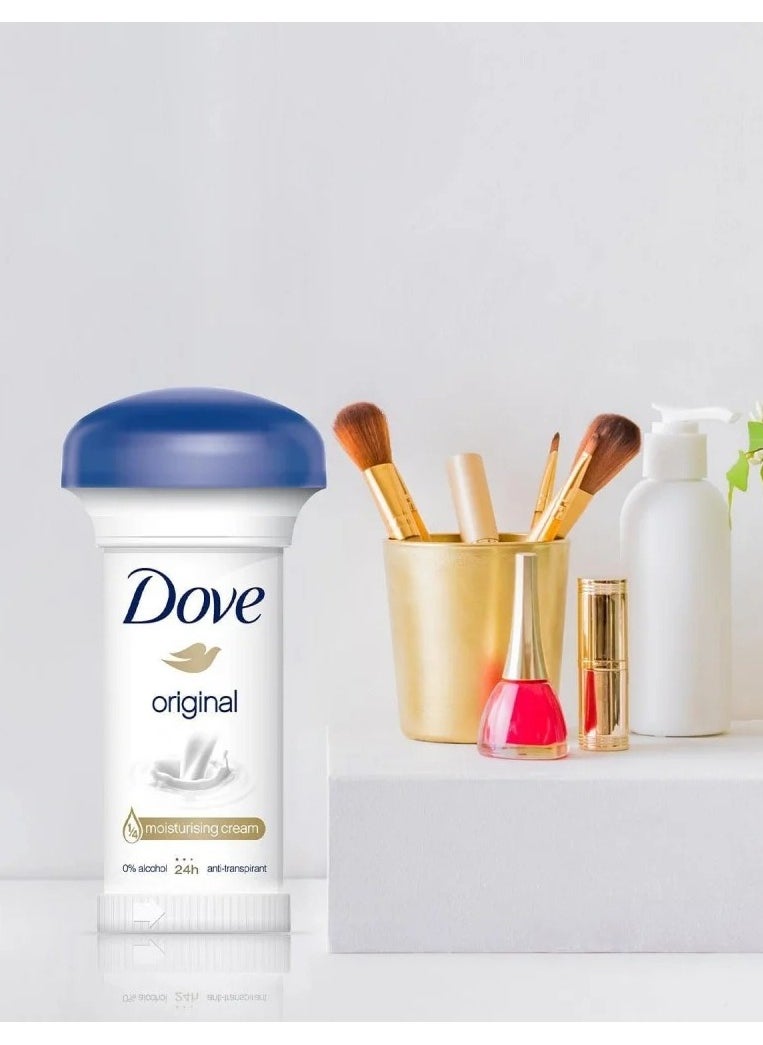 Dove - Dove original deodorant cream for 48 hours protection, 50 ml - Image 1