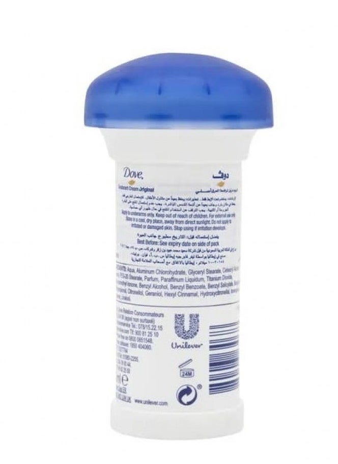 Dove - Dove original deodorant cream for 48 hours protection, 50 ml - Image 1
