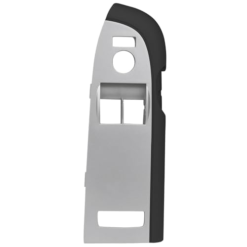omoZone Window Switch Bezel Cover Front Left Driver Side Door Control Switch Panel Trim Ebony Compatible with 2010-2014 Chevrolet Chevy Silverado GMC Sierra Replaces 25951961 Pickup 2-Door - Image 1