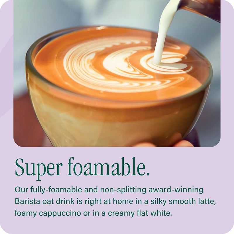 MOMA Barista Oat Drink • 6 x 1L • No Added Sugar • Vegan & Gluten Free - Image 4