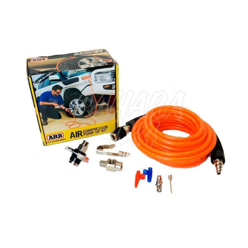 ARB 171302 Portable Tire Inflation Kit, Includes Air Hose 18 Foot Long and Accessories Kit, Quick Fitting For Universal On Board Systems And Air Compressors (171302) - Image 4