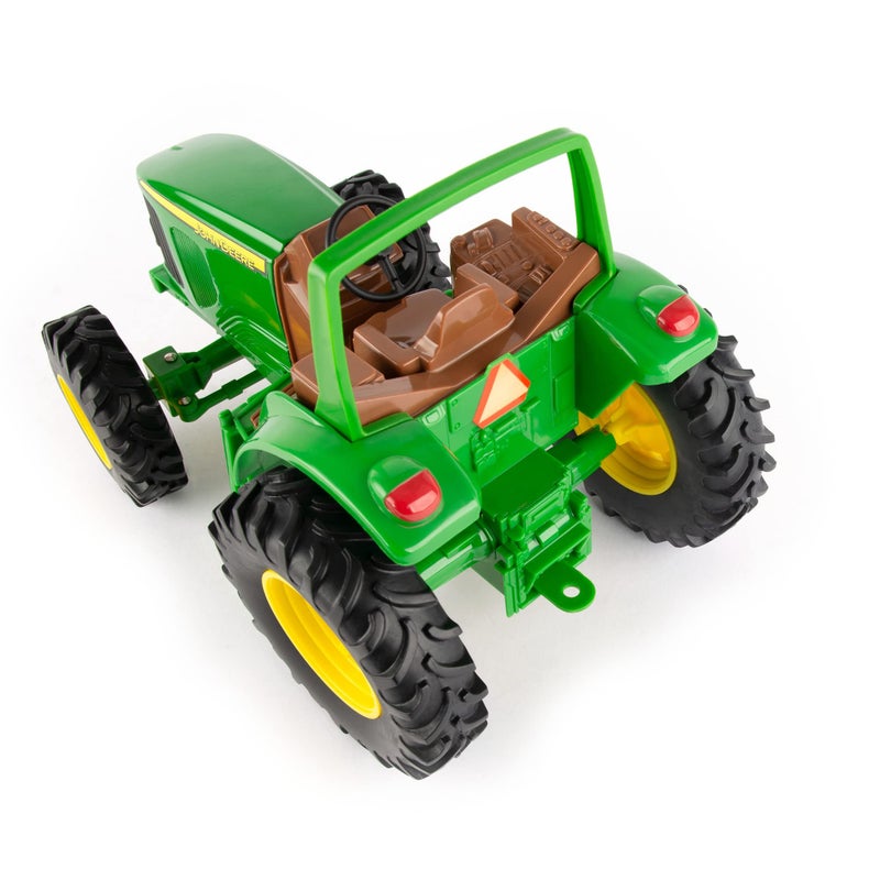 John Deere TOMY John Deere Sandbox Tough Tractor Toy - 1:16 Scale -11 Inches - Sandbox Toys - Outdoor Toys for Kids 3 Years and Up - Image 4