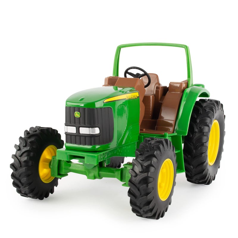 John Deere TOMY John Deere Sandbox Tough Tractor Toy - 1:16 Scale -11 Inches - Sandbox Toys - Outdoor Toys for Kids 3 Years and Up - Image 2