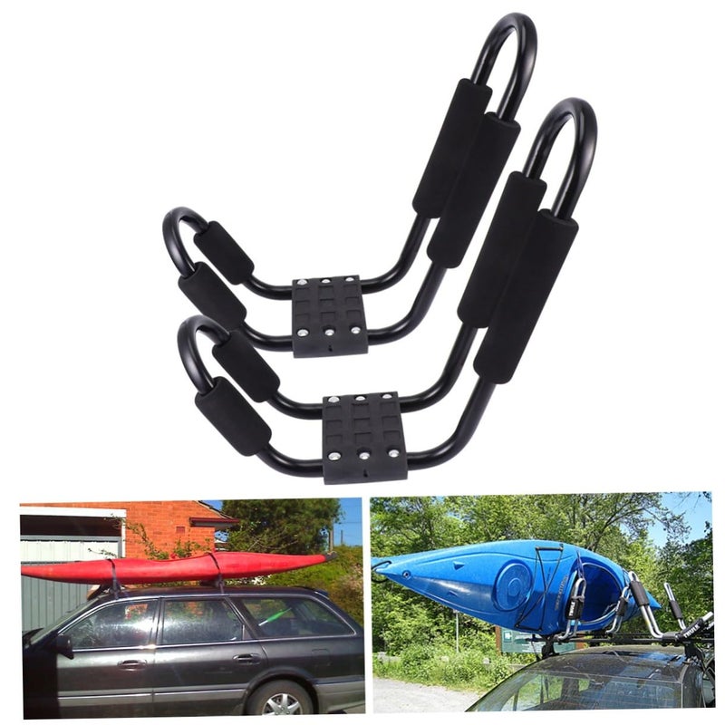 Adjustable Heavy Duty Kayak Canoe Carrier Rack For SUV Truck Rooftop Storage Transport - Image 5
