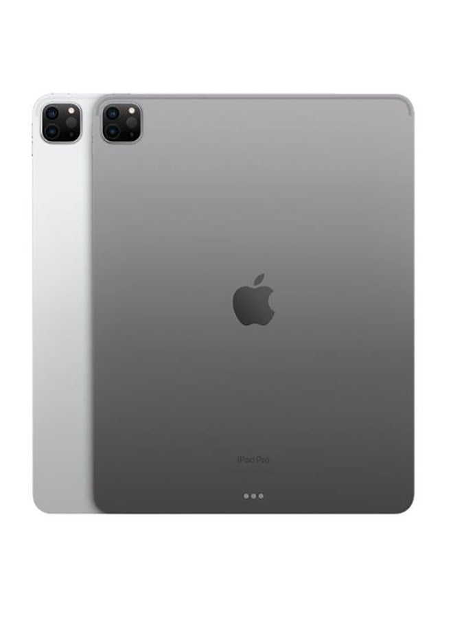 ابل  iPad Pro 2022 (الجيل السادس) مقاس 12.9 بوصة باللون الفضي وسعة 1 تيرابايت وتقنية 5G - إصدار الشرق الأوسط - Image 2
