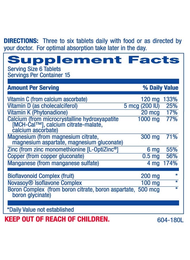 Anabolic Laboratories Clinical Calcium Complex Bone Supplement - Restorative Calcium Magnesium Zinc D3 Supplement for Bone Health Strength & Density Support with Antioxidant Bioflavonoids - High Absorption - 15 Servings - Image 2