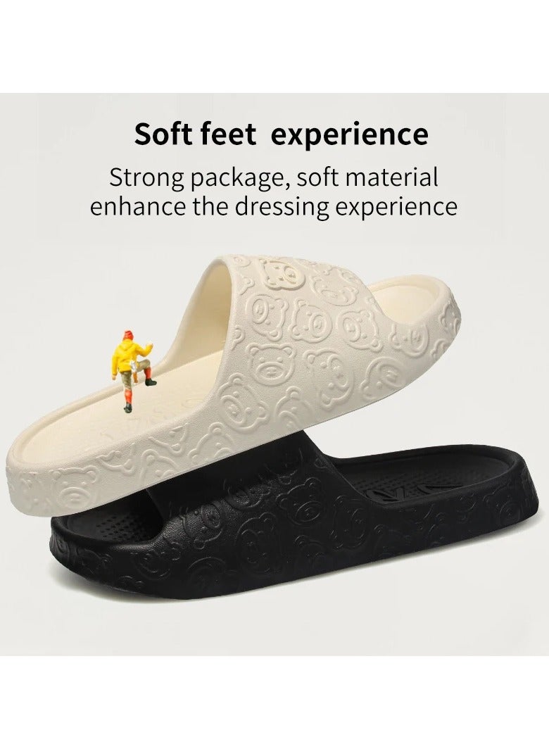 سوفت شباشب غير قابلة للانزلاق لباس خارجي نسائي جديد للحمام والحمام والصنادل المنزلية الداخلية للإناث للصيف إيفا - Image 3