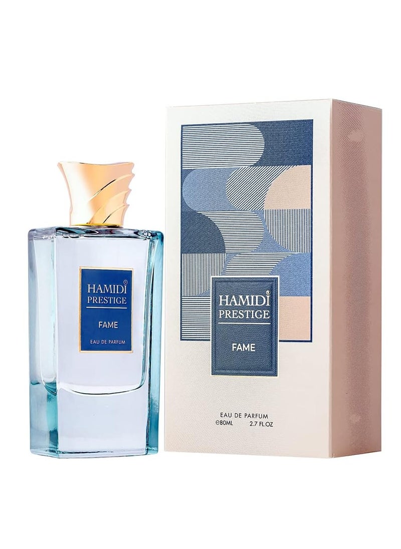 HAMIDI - Hamidi New Prestige Series Perfumes For Women Fame Eau De Parfum 80ml, Perfumes For Her - Image 1