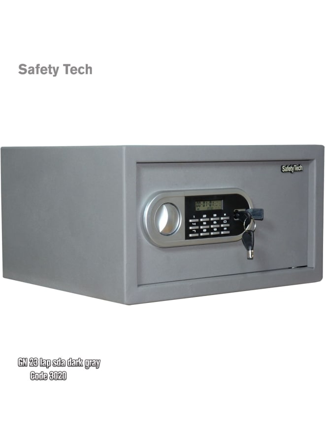 Safety Tech Home/Hotel Safe, 42 x 37 x 23 cm - Digital with a very loud anti-theft alarm - Laptop capacity - Includes 5 key holders (exclusive only) GN23 SDA2 - Image 5