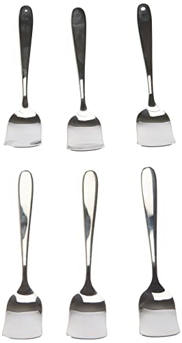 Alessi "Nuovo Milano" 5-1/4-Inch Ice Cream Spoon, Set of 6 - Image 4