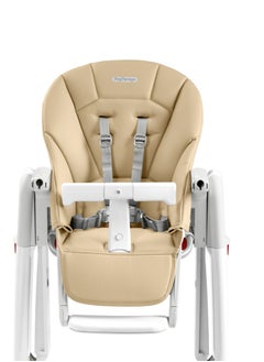 Peg Perego Peg Perego Tatamia Follow Me Recliner Rocking High Chair 5-Point Harness With Double Removable Tray And Cup Holder 59  X 107  X 78  - Beige Upto 3 Yrs  - Image 2