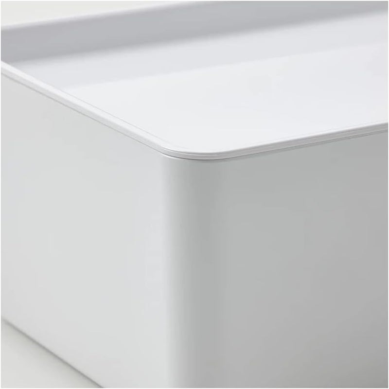 Airtight Plastic Box with Lid - White - Image 4