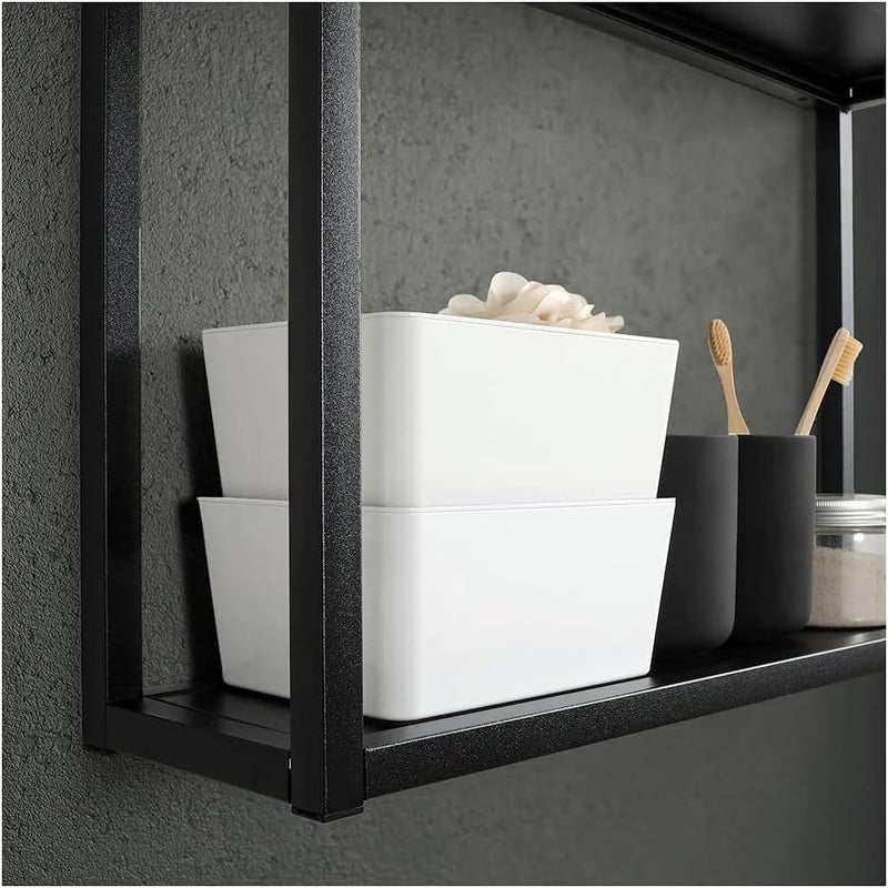 Airtight Plastic Box with Lid - White - Image 3
