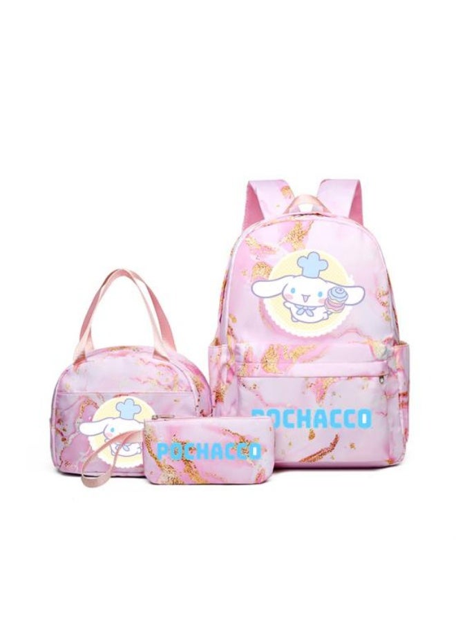 general Vibrant cartoon print bag combination! Lightweight design + large-capacity partition | Fully adapted for children/student/outdoor sports - 18 - Image 1