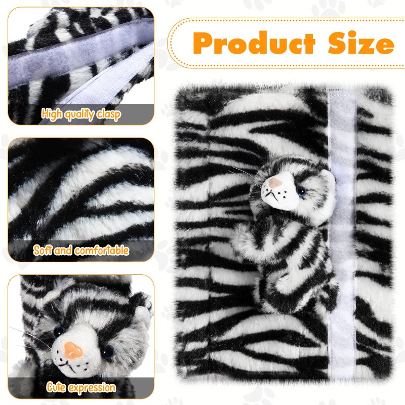 Datanly 4 Pcs Animal Car Seat Belt Covers Plush Seatbelt Strap Cover Soft Seatbelt Shoulder Pads Seat Belt Cushion Decorative Padded Vehicle Accessory for Kids Adults(Forest) - Image 3