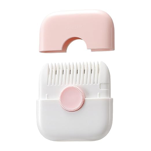 ZIVIK Bangs Trimmer, Two in One Comb Cutter, Double Sided Baby Hair Cutting Razor Comb, Clipper Artifact (Pack of 2) - Image 1