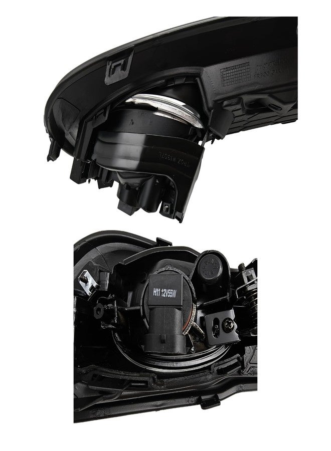 WILD BEAR Fog Lights Compatible with 2013 2014 2015 Honda Civic Driving Fog Lamps With Switch Harness Wiring Kit - Image 4
