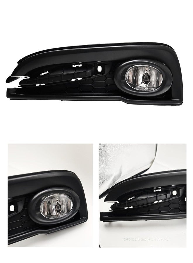 WILD BEAR Fog Lights Compatible with 2013 2014 2015 Honda Civic Driving Fog Lamps With Switch Harness Wiring Kit - Image 2