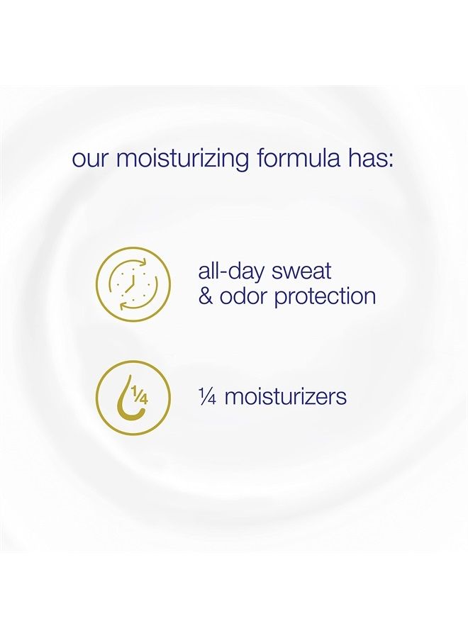 Dove Invisible Solid Antiperspirant Deodorant Stick for Women, Powder, For All Day Underarm Sweat & Odor Protection 2.6 oz - Image 4