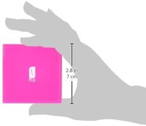 FLO Compact LED Mirror Fuchsia