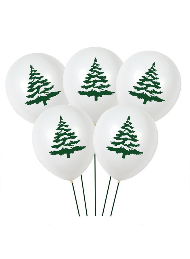 بالونات حفلات الكريسماس - بالونات لاتكس مقاس 10 بوصات لتزيين حفلات الأعياد وعيد الميلاد (مجموعة من 15 قطعة) - Image 4