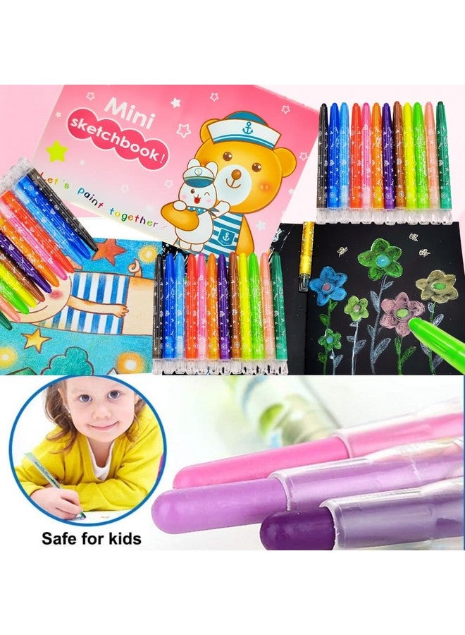 PLUSPOINT Twist Crayons For Kids - 12 Pcs Crayon Set | smooth Twistable Crayon For Drawing, Painting and Coloring | Art & Craft Tools | Ideal For Birthday Gifts For Children - Image 5