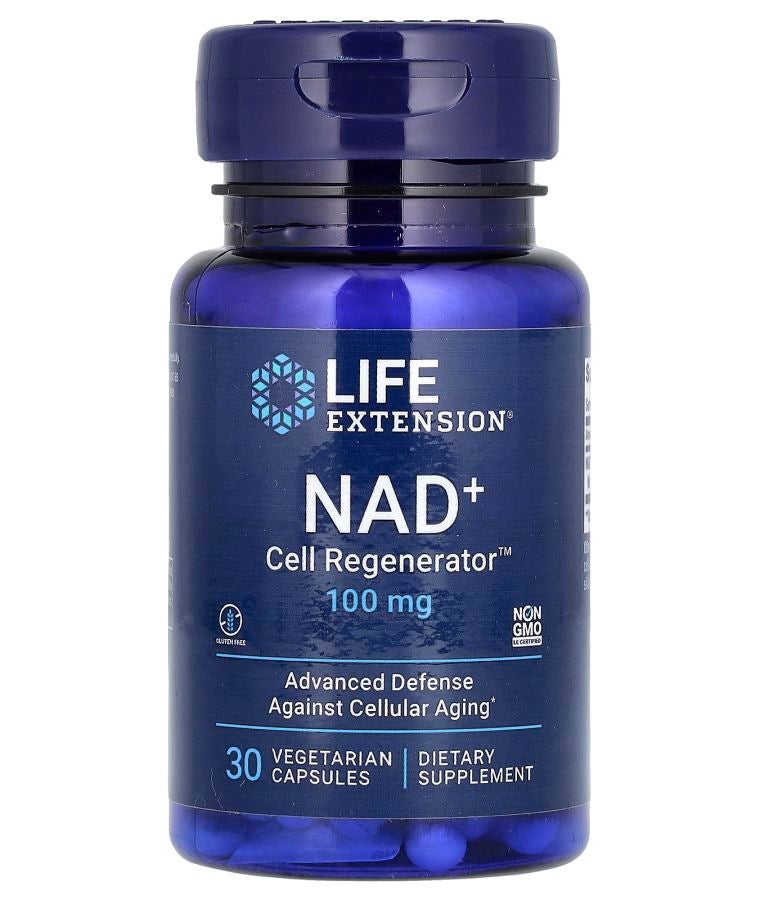 منشط خلايا NAD+ 100 ملغ 30 كبسولة نباتية