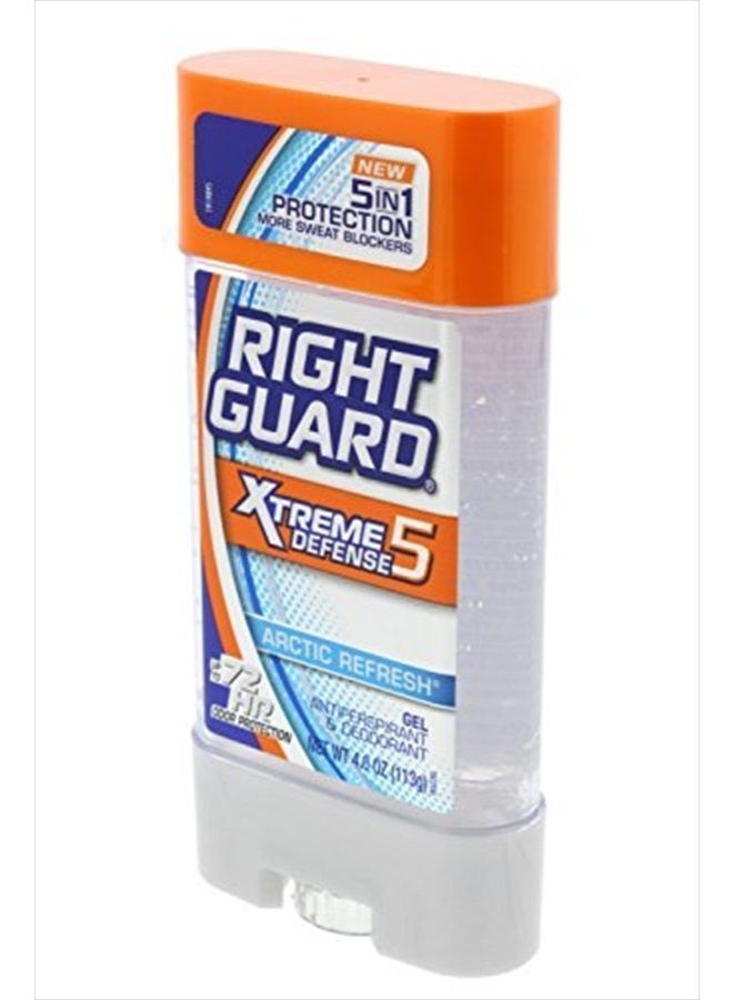 Right Guard Total Defense 5 Power Gel, Antiperspirant and Deodorant, Artic Refresh 4 Ounce (Pack of 3) - Image 3