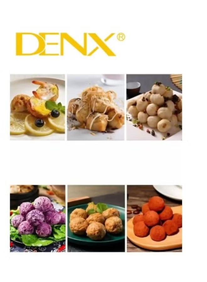 دينكس صانعة الفطائربان كيك DENX DX3412 - طبق طهي كهربائي متعدد الأغراض للفطائر الصغيرة والتاكوياكي وكعكات البوب ​​والوجبات الخفيفة مع 14 فتحة غير لاصقة، بقوة 1000 واط، وتوزيع متساوٍ للحرارة، وسهولة التنظيف، ونتائج مثالية في كل مرة - Image 4