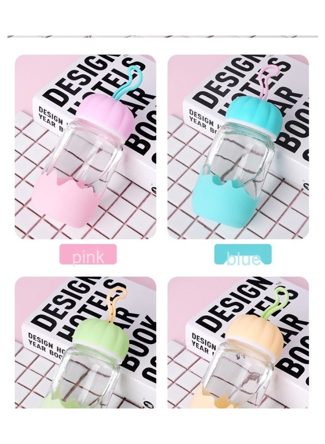 NIBEMINENT Glass Travel Cup Tea Infuser Portable Travel Tea Bottle - Image 5