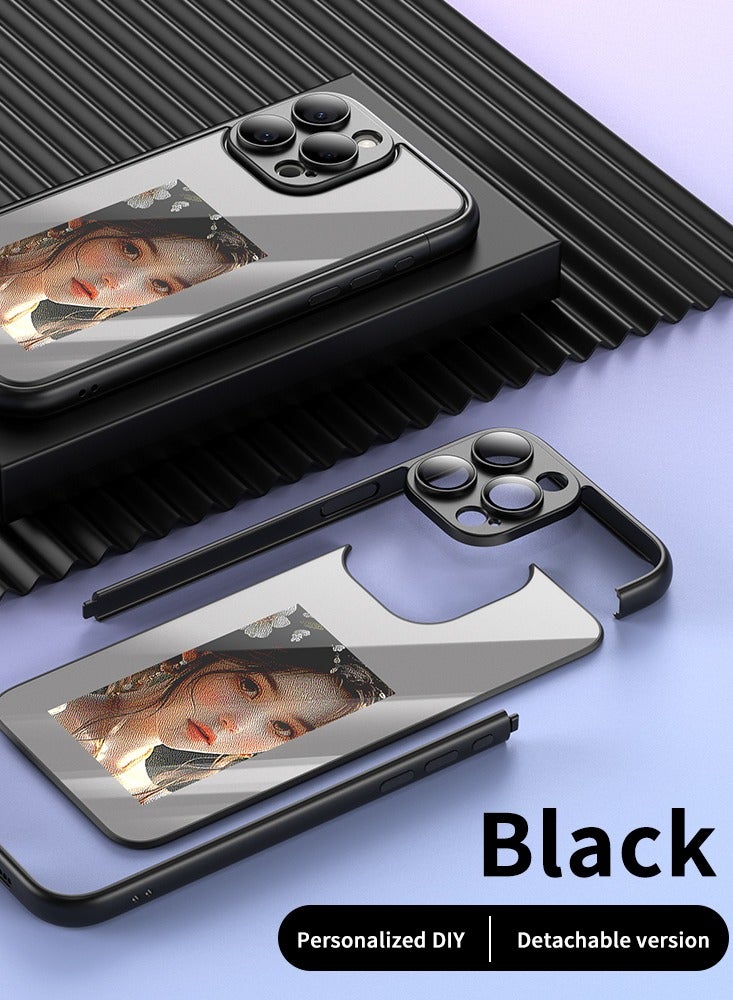 Smart Ink Phone Case,DIY Ink Screen,Compatible with IPhone16Pro,black - Image 3