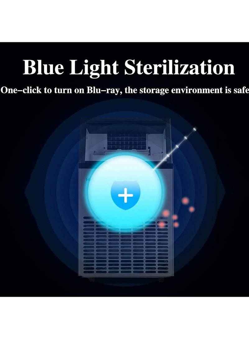 Gravity Blue Light Sterilization Ice Machine - Image 3