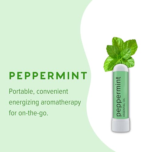 MOXE Peppermint Essential Oil Nasal Inhaler Therapeutic NoMess Aromatherapy Cooling Refreshing Invigorating Uplifts Mood and Positivity Pure and Undiluted Made in USA 1 Pack - Image 5