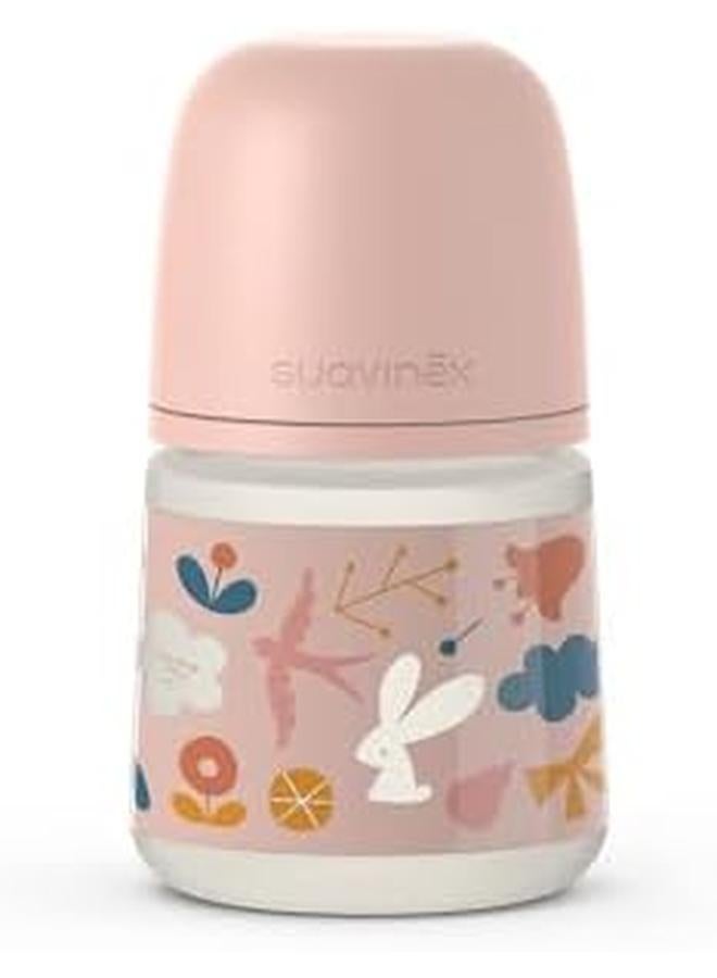SUAVINEX Sx Pro Feeding Wide Neck Physiological Silicone Teat Bottle 0 Months 150Ml S Fs Forest Baige - Image 2