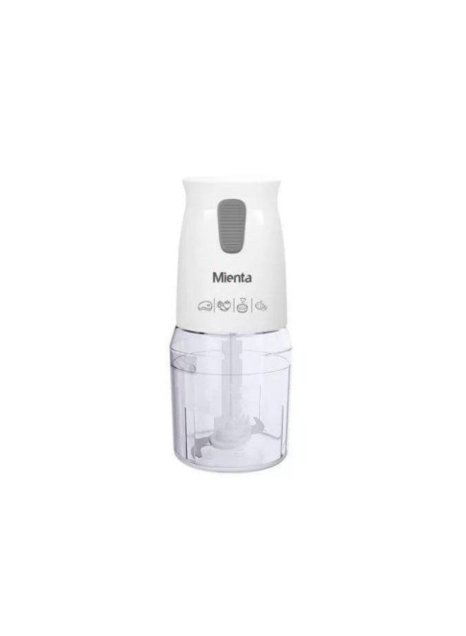 Mienta Pratico Chopper 450 Watt – White - Image 3