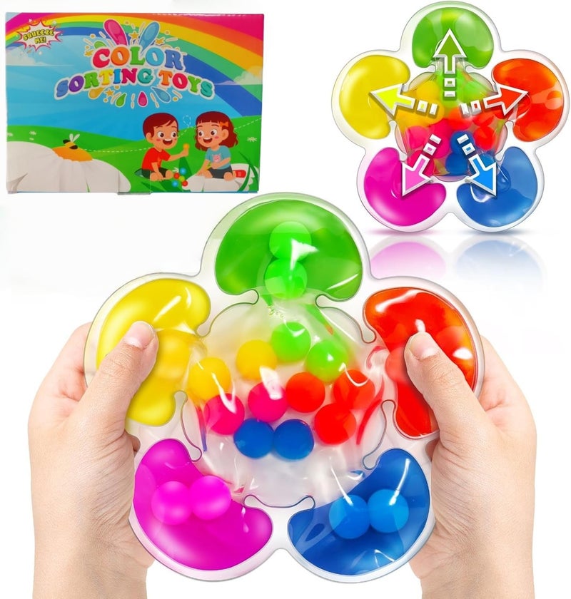 Color Sorting Toys Sensory Toys, Fine Motor Skills Game