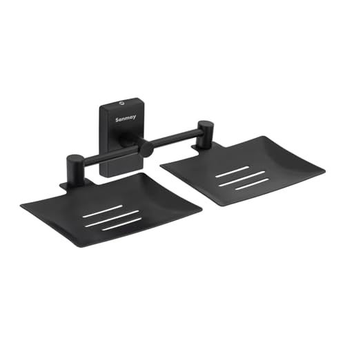 Sanmay Stainless Steel Double Victoria Bathroom Wall Mounted Soap Dish - Image 1