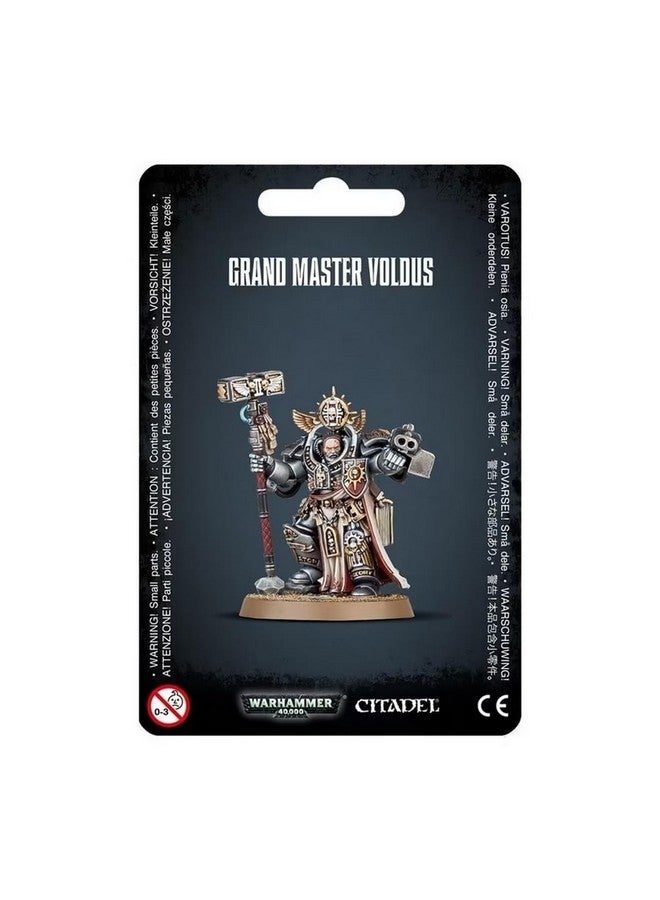 GAMES WORKSHOP 99070107001" Grey Knights Grand Master Voldus Miniature